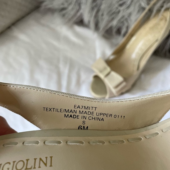 ENZO ANGIOLINI FABRIC SLINGBACK - Picture 2 of 3